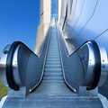 Big height outdoor 0.5m/s speed public traffic escalator